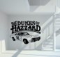Preview: 46245 General Lee-The Dukes of Hazard Wandtattoo